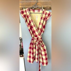 NWT Madewell checkered Sundress